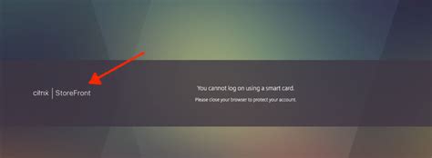 you cannot log on using a smart card citrix|netscaler smart card authentication.